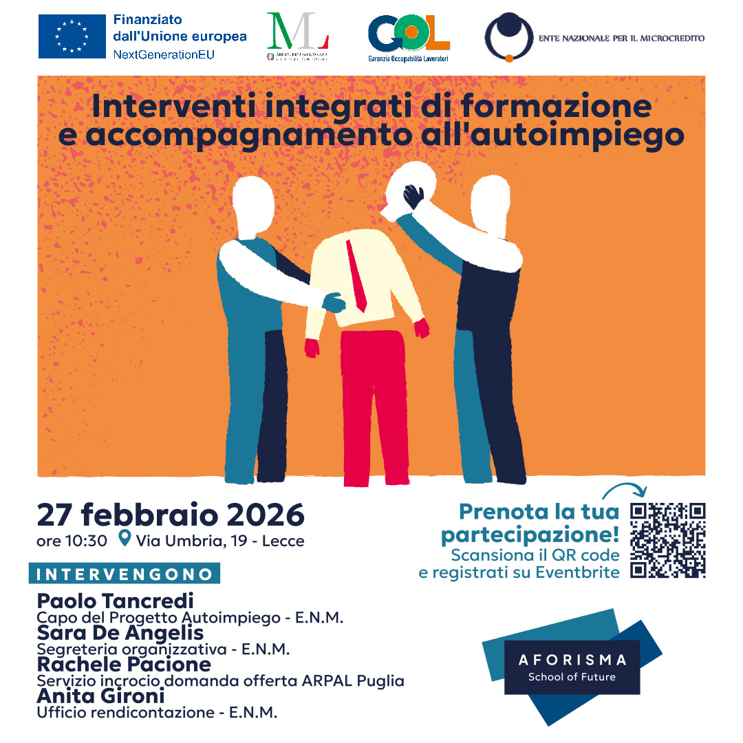 Presentazione Bando Autoimpiego