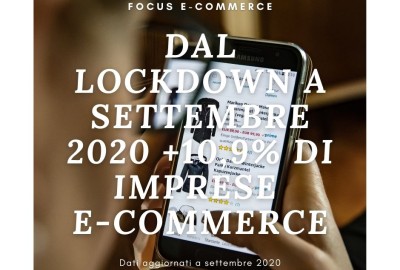 Líe-commerce cresce, senza sosta, per numero di imprese e di addetti