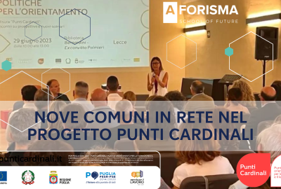 Nove Comuni in rete con il progetto Punti Cardinali AFORISMA