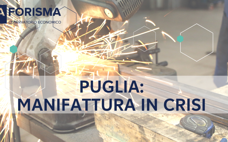 ´Scomparseª 256 imprese nel settore manifatturiero in provincia di Lecce