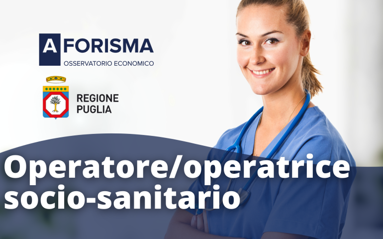 Riconosciuti dalla Regione Puglia i Corsi OSS AFORISMA