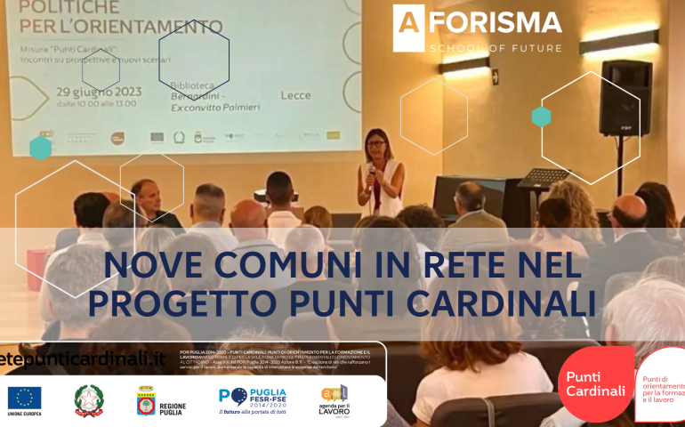 Nove Comuni in rete con il progetto Punti Cardinali AFORISMA